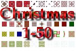 Christmas Tiles 1-50